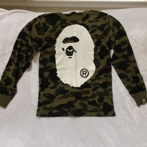 A Bathing Ape long sleeve shirt
